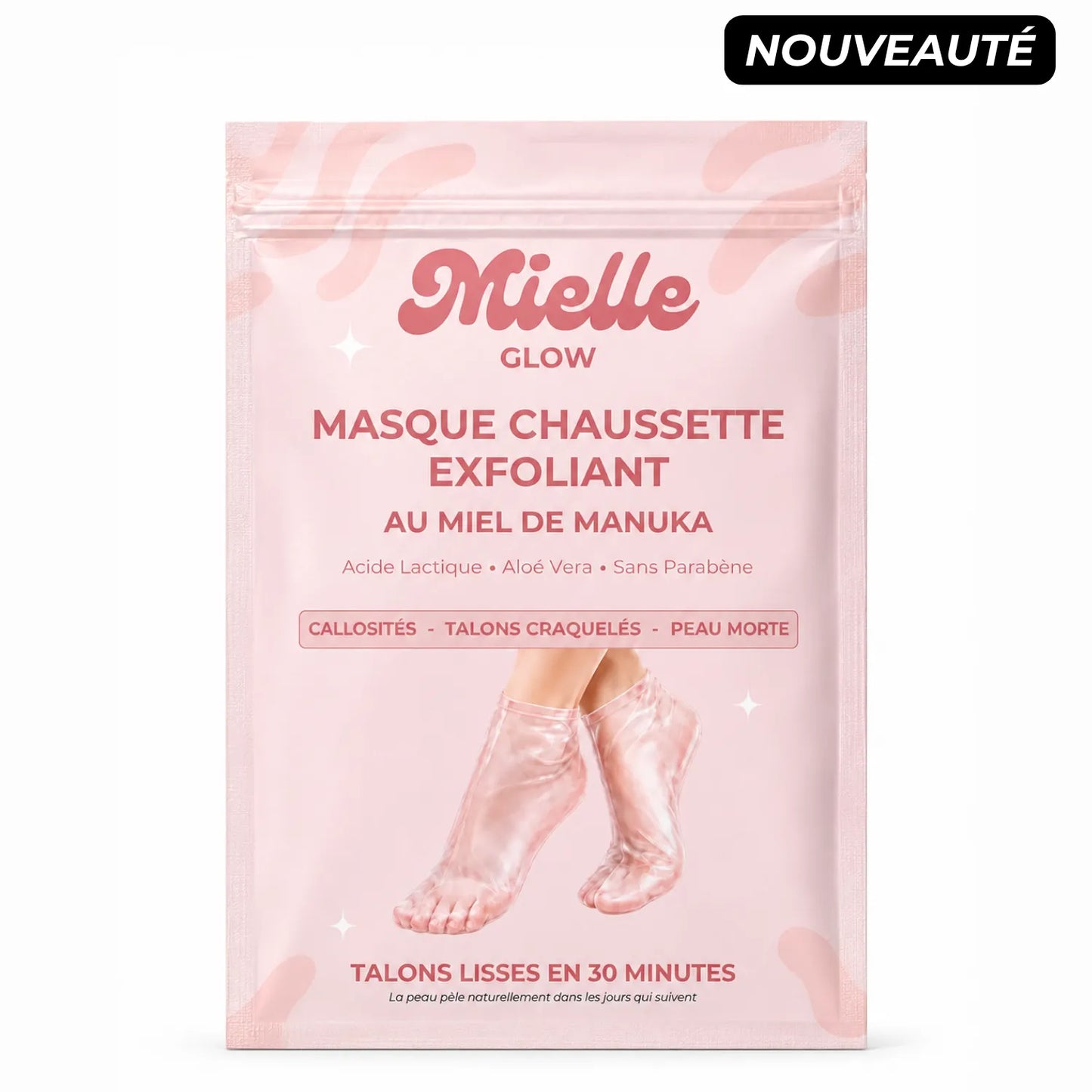🩰 Peeling Masque chaussette exfoliant